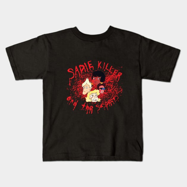 Sadie Killer & the Suspects Kids T-Shirt by BarlingRob